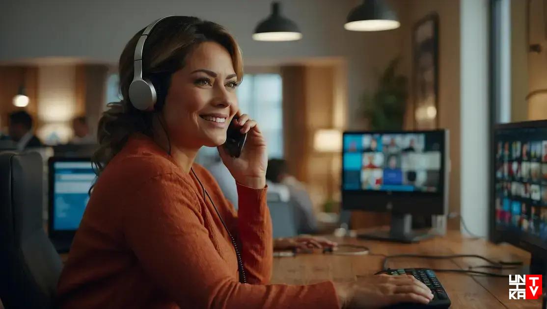 Atendentes especializados em IPTV prontos para ajudar